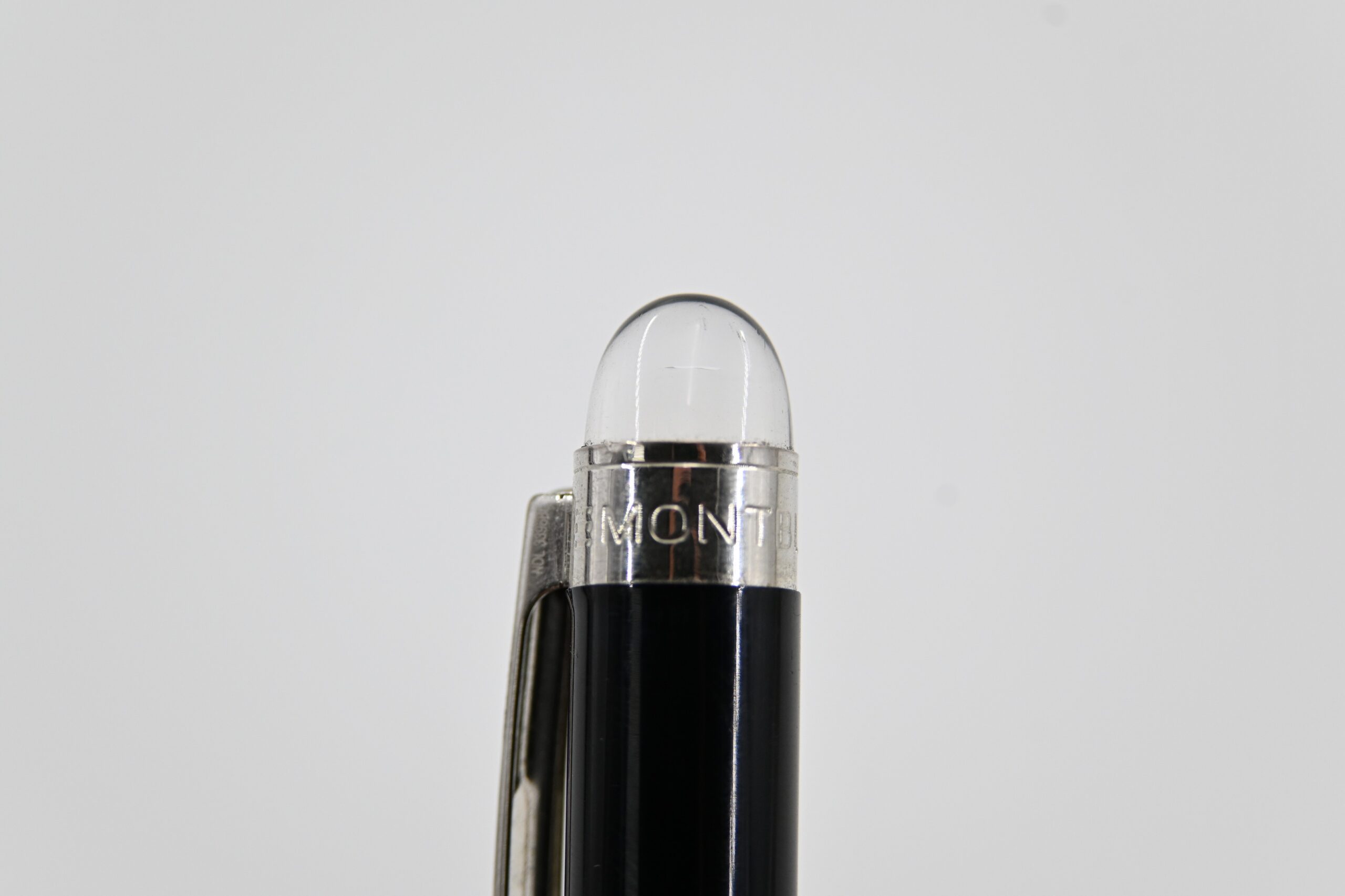 Montblanc StarWalker Black Resin Ballpoint Pen with Platinum-Plated Trim - Image 3