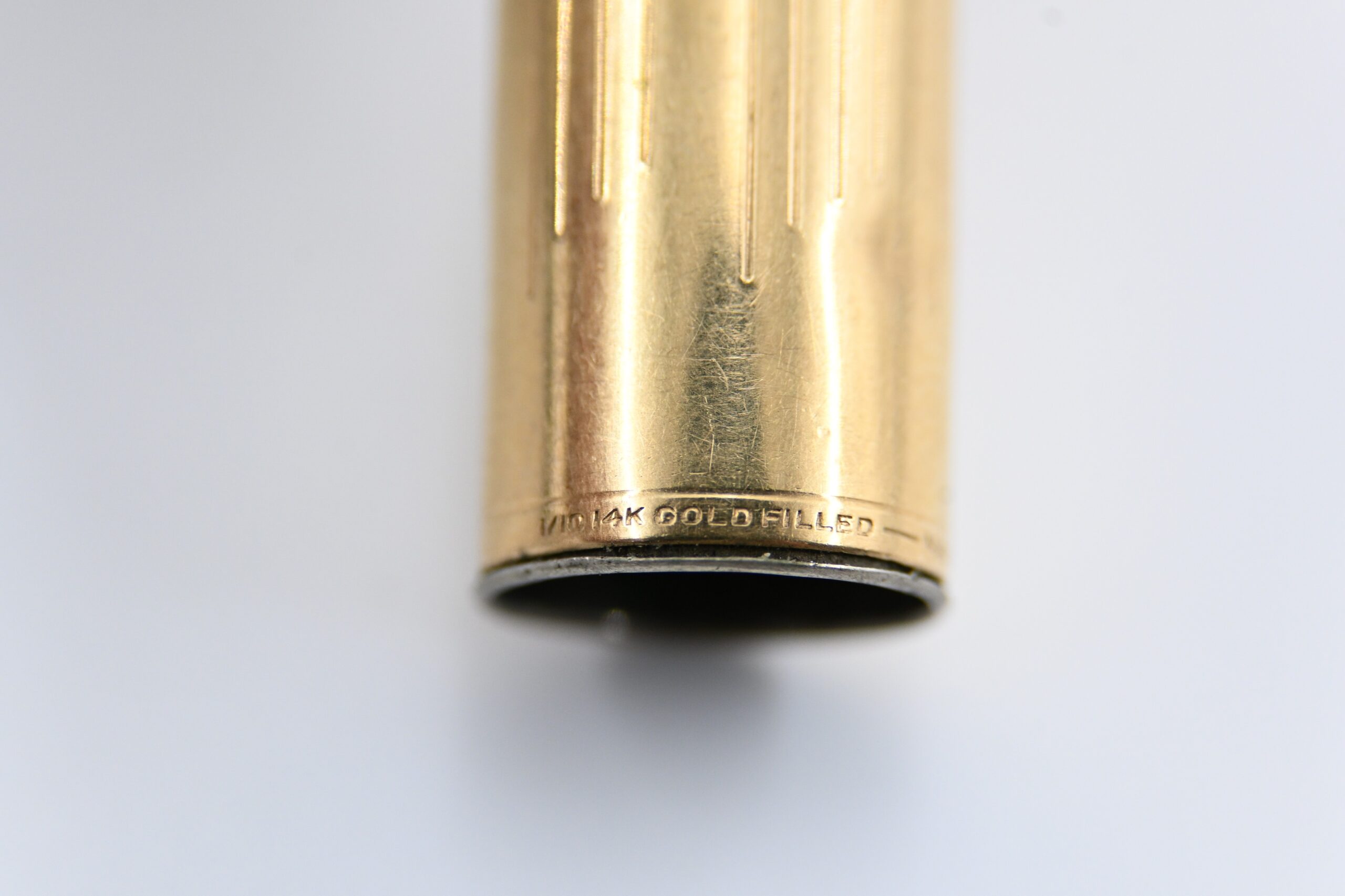 Vintage Sheaffer Lifetime Fountain Pen, 14K Gold Nib, Gold-Filled Cap - Image 4