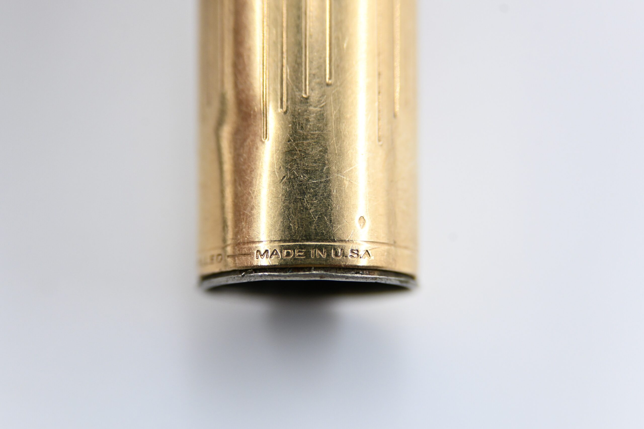 Vintage Sheaffer Lifetime Fountain Pen, 14K Gold Nib, Gold-Filled Cap - Image 5