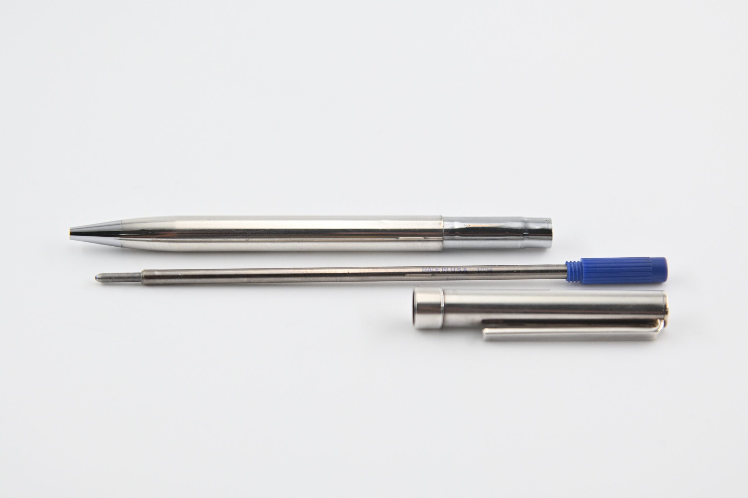 Sterling Silver Ballpoint Pen with "WSB" Monogram and Refill - Image 2
