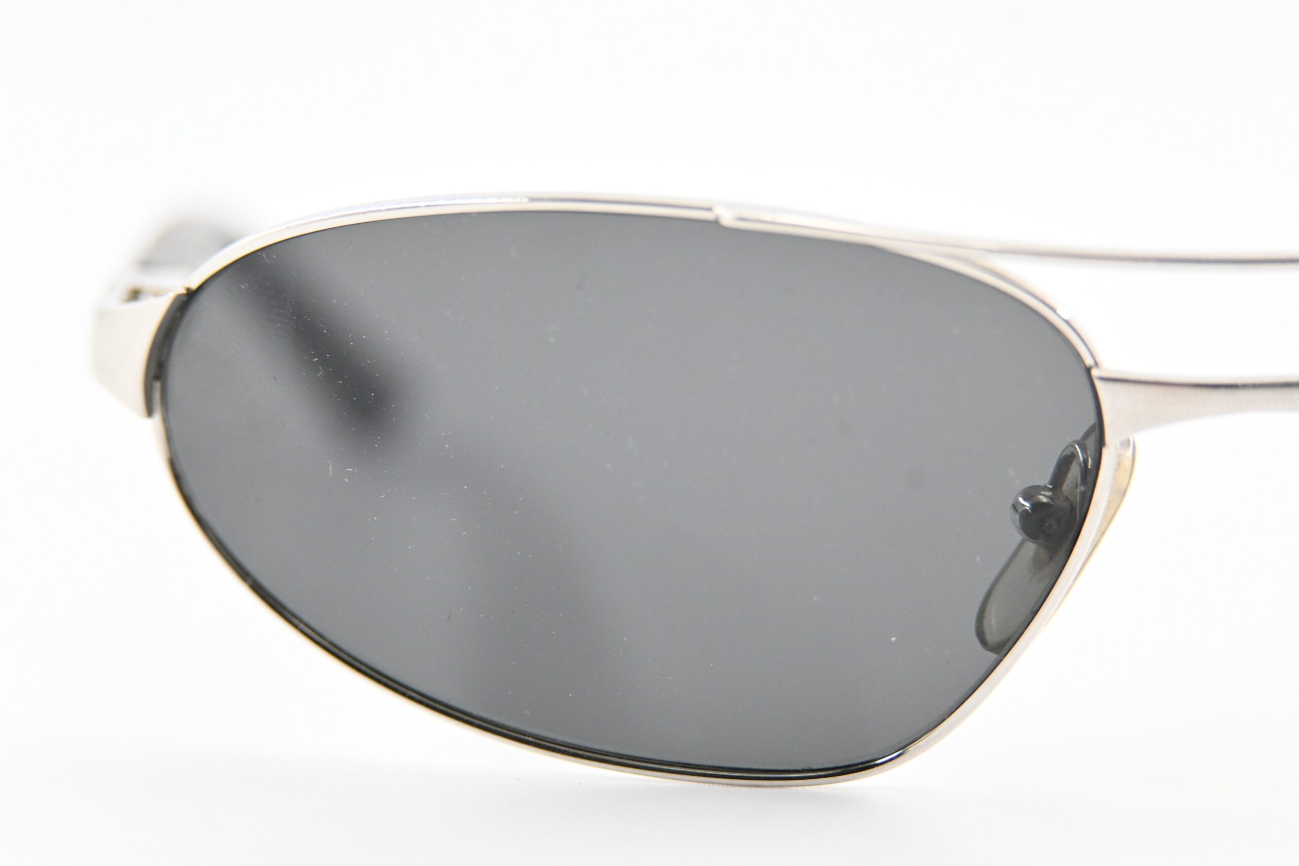 Cartier Paris Silver-Tone Oval Aviator Sunglasses Made in France - Image 7