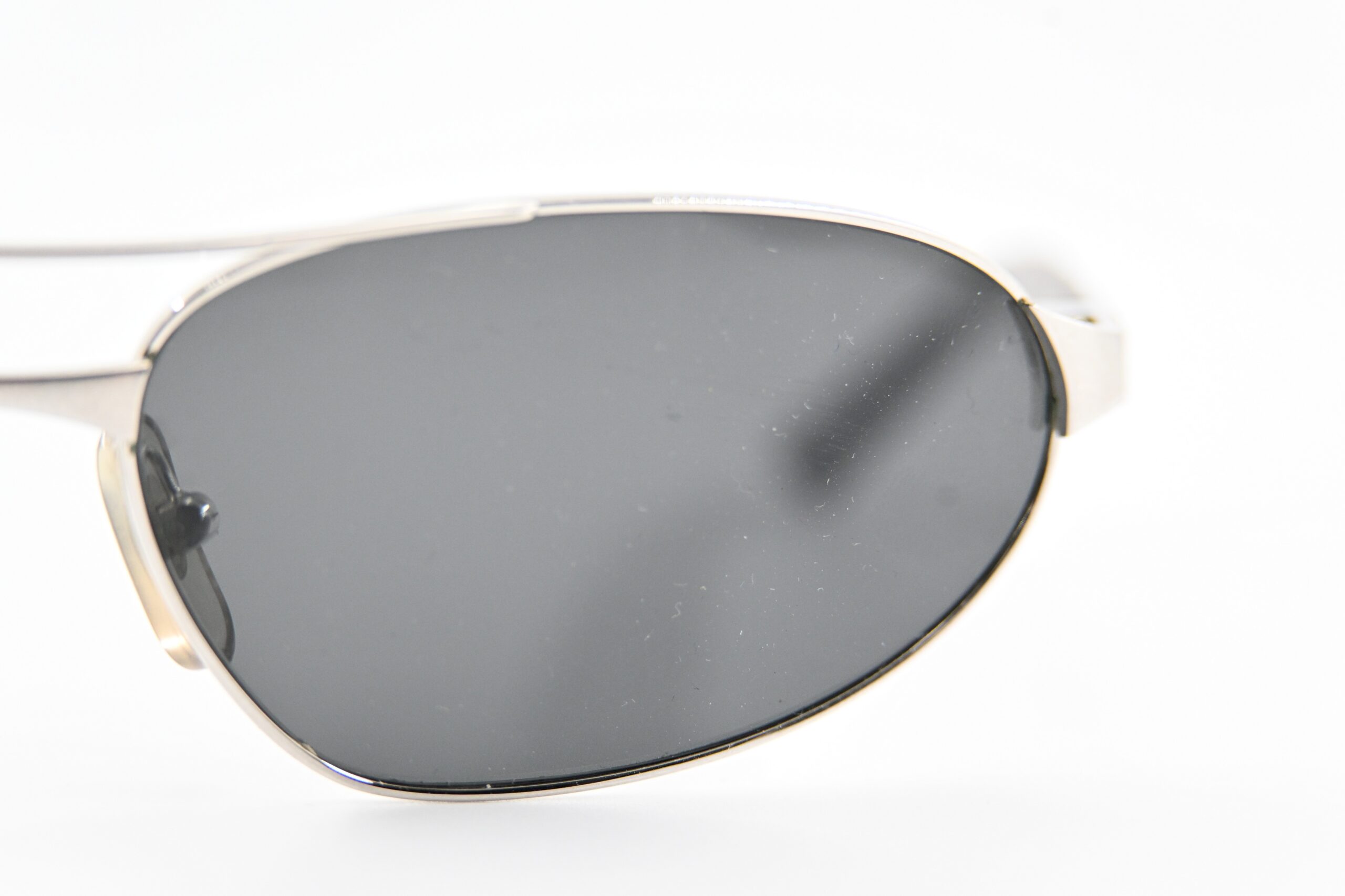 Cartier Paris Silver-Tone Oval Aviator Sunglasses Made in France - Image 8