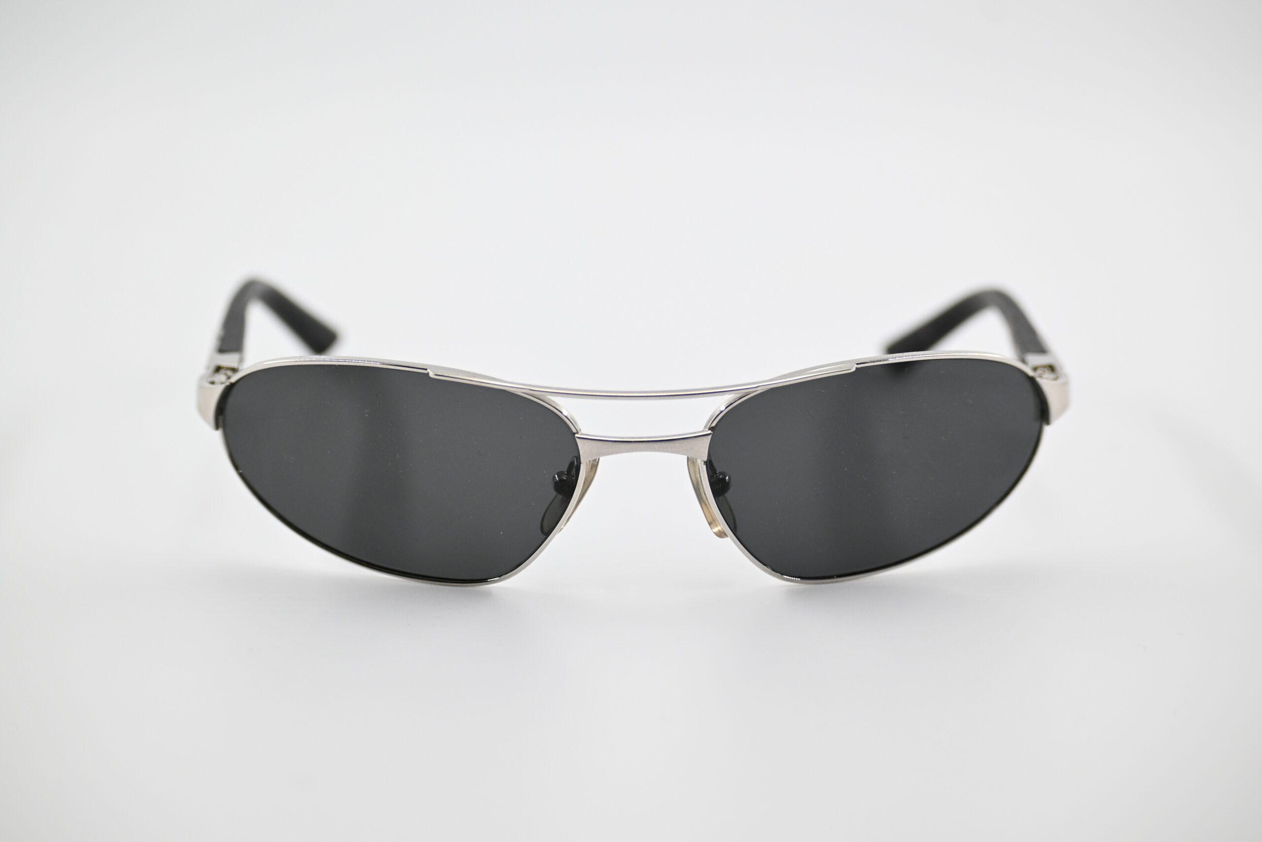 Cartier Paris Silver-Tone Oval Aviator Sunglasses Made in France