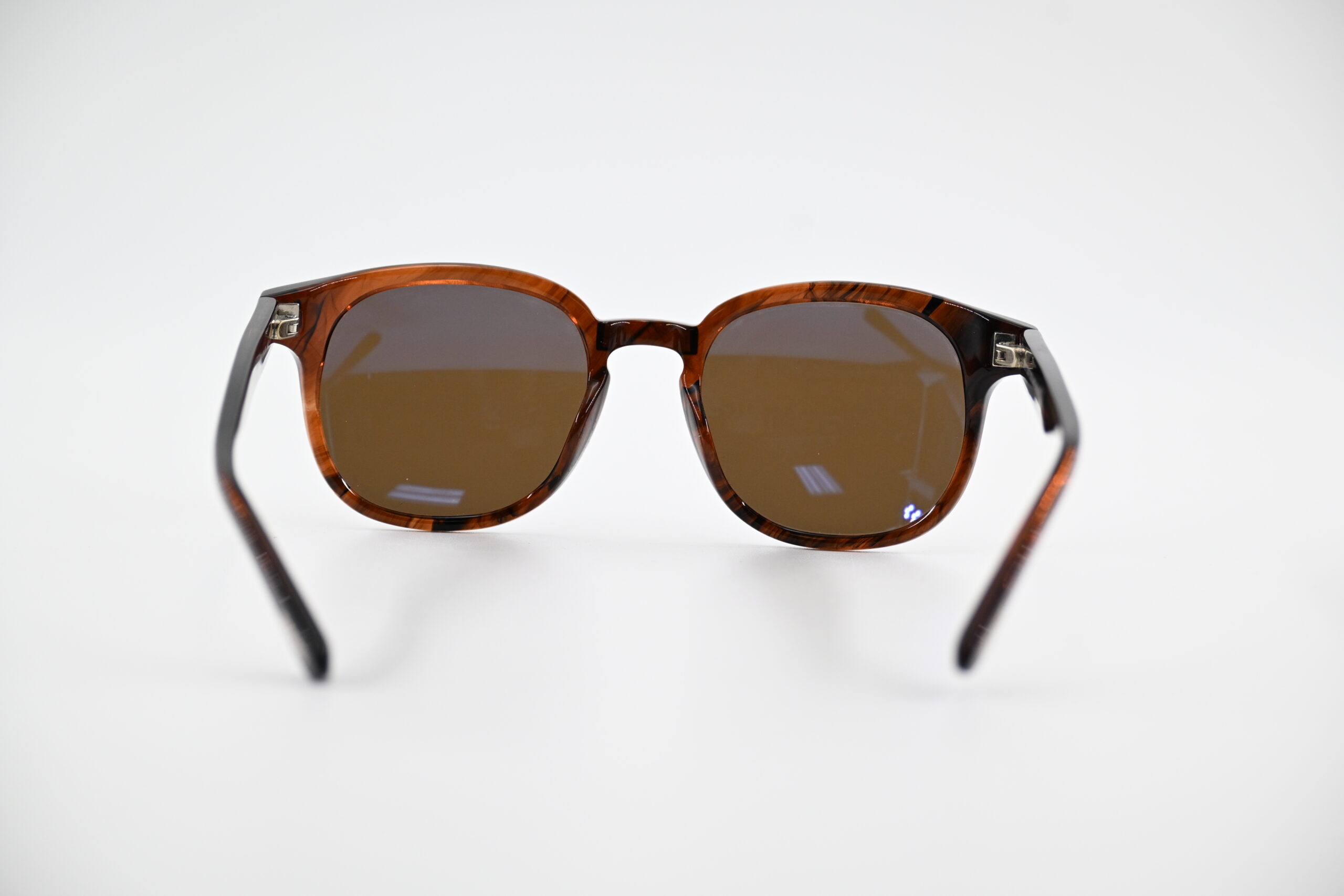 Tom Ford "Frank" TF399 Sunglasses in Brown Striated Acetate, Made in Italy - Image 4