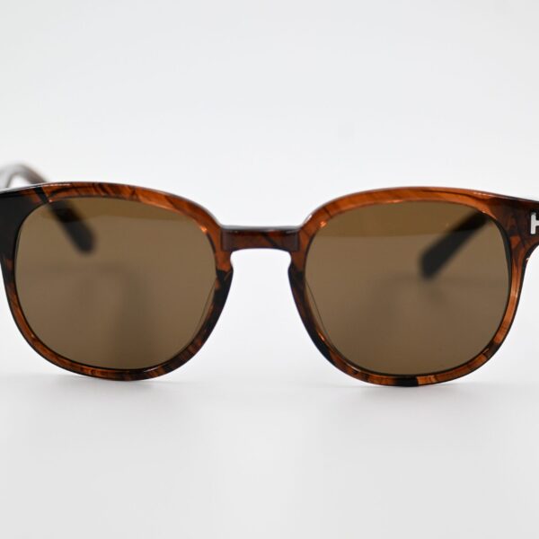 Persol Round Tortoise Sunglasses with Gray Gradient Lenses, Hand Made in Italy