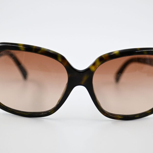 Chanel 5171 Dark Tortoise Oversized Sunglasses with CC Logo Bow Detai