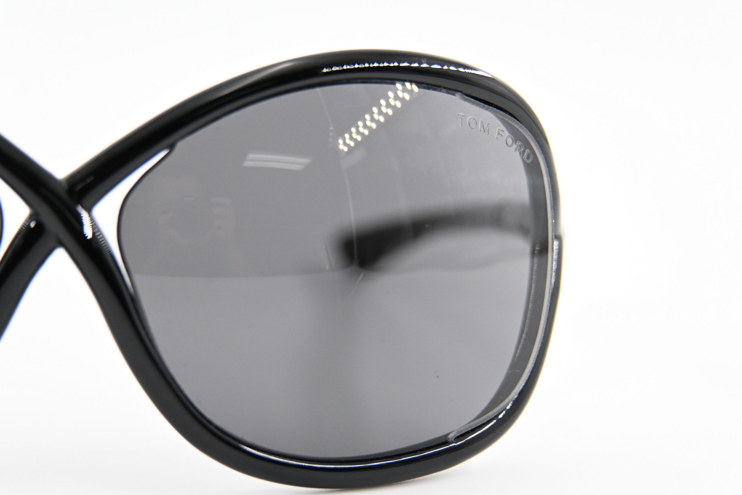 Tom Ford Whitney TF9 Black Oversized Crossover Sunglasses - Image 8