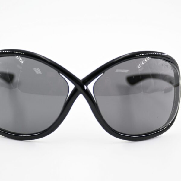 Tom Ford Whitney TF9 Black Oversized Crossover Sunglasses