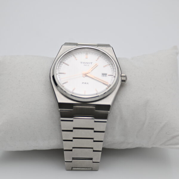 Tissot PRX Stainless Steel Quartz Watch with Original Box, Swiss Made