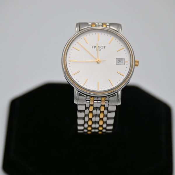 Tissot 1853 Two-Tone Dress Watch, Sapphire Crystal, Ref. T870/970, Swiss Made